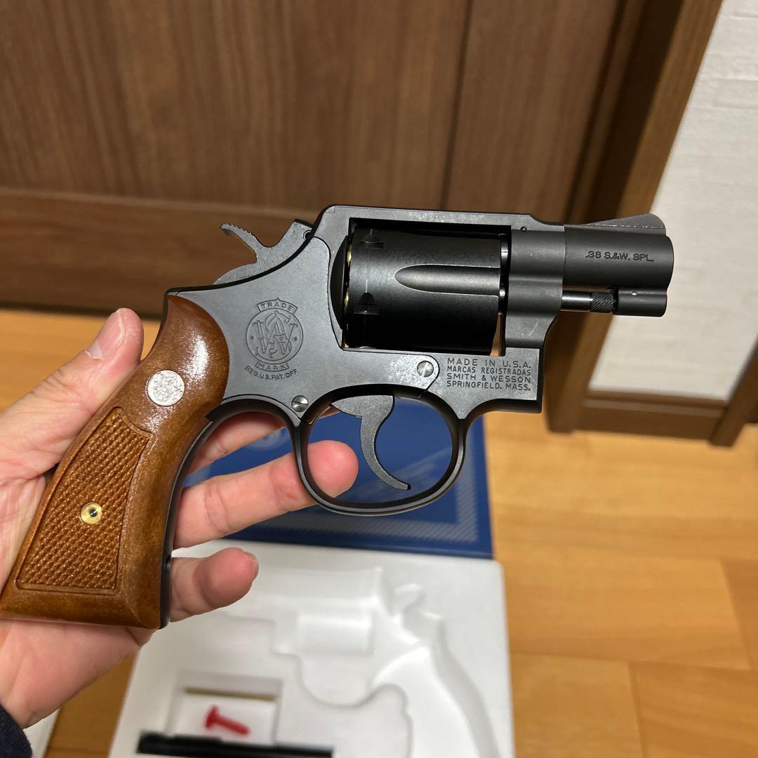 タナカ コルト パイソン Rモデル ガスガン　M10 スクエアバット