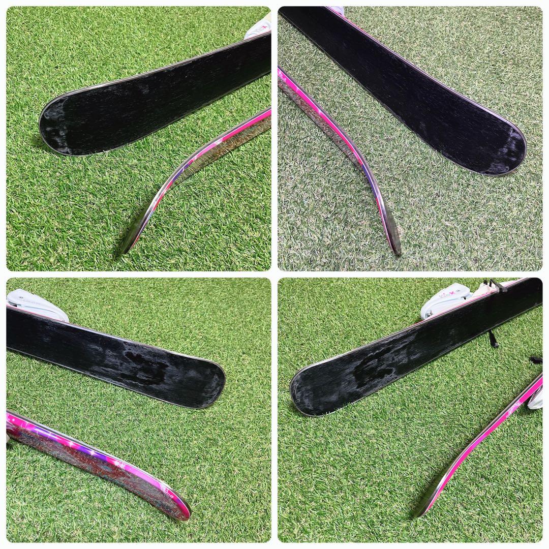 Hart かわいいピンク 女の子 ジュニア106cm スキー板ビンディングセット