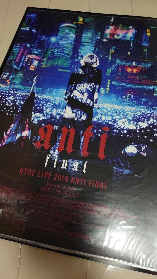 レア物 HYDE CD,Blu-ray DVD告知ポスター 12枚セット