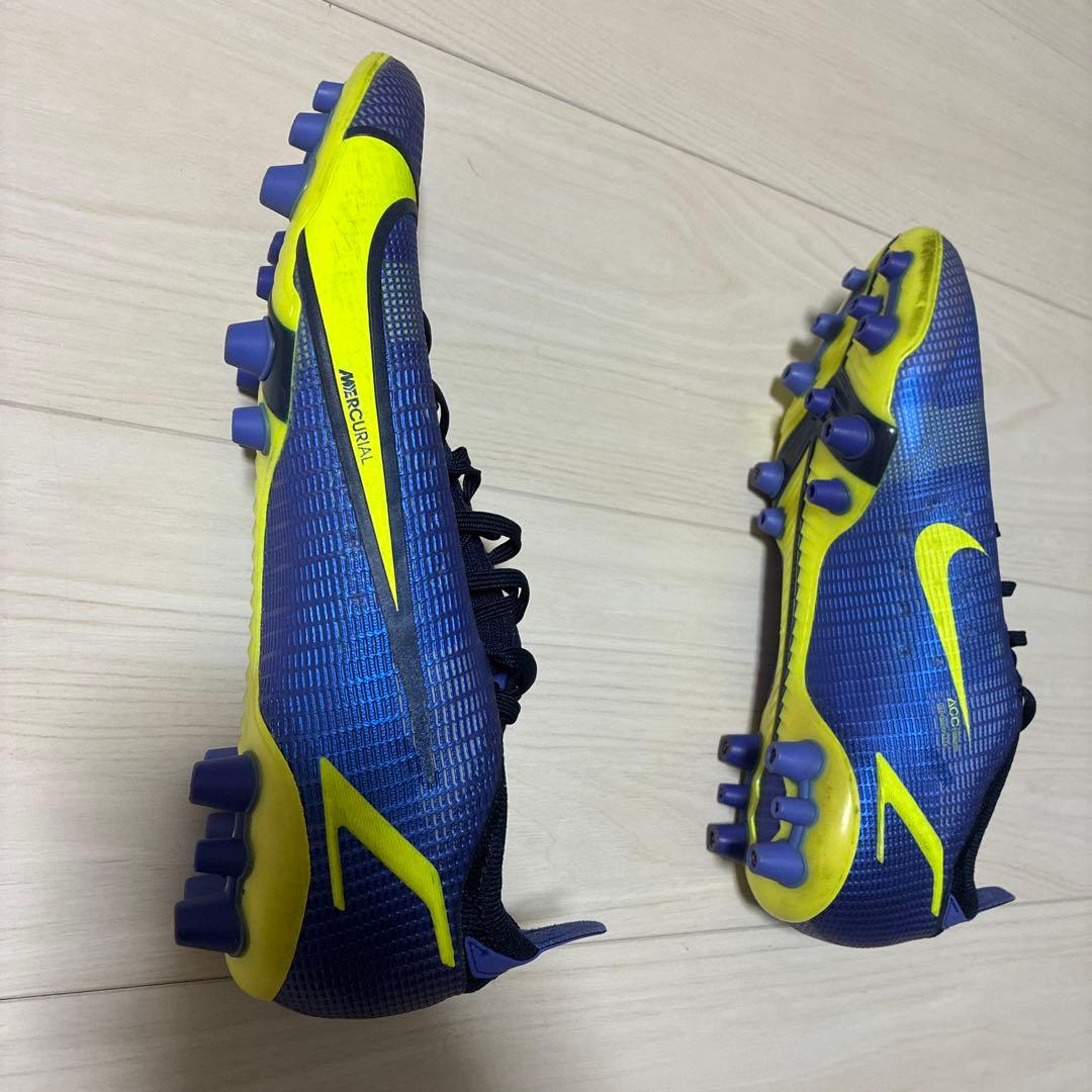 Nike Mercurial スパイク 紫/黄色