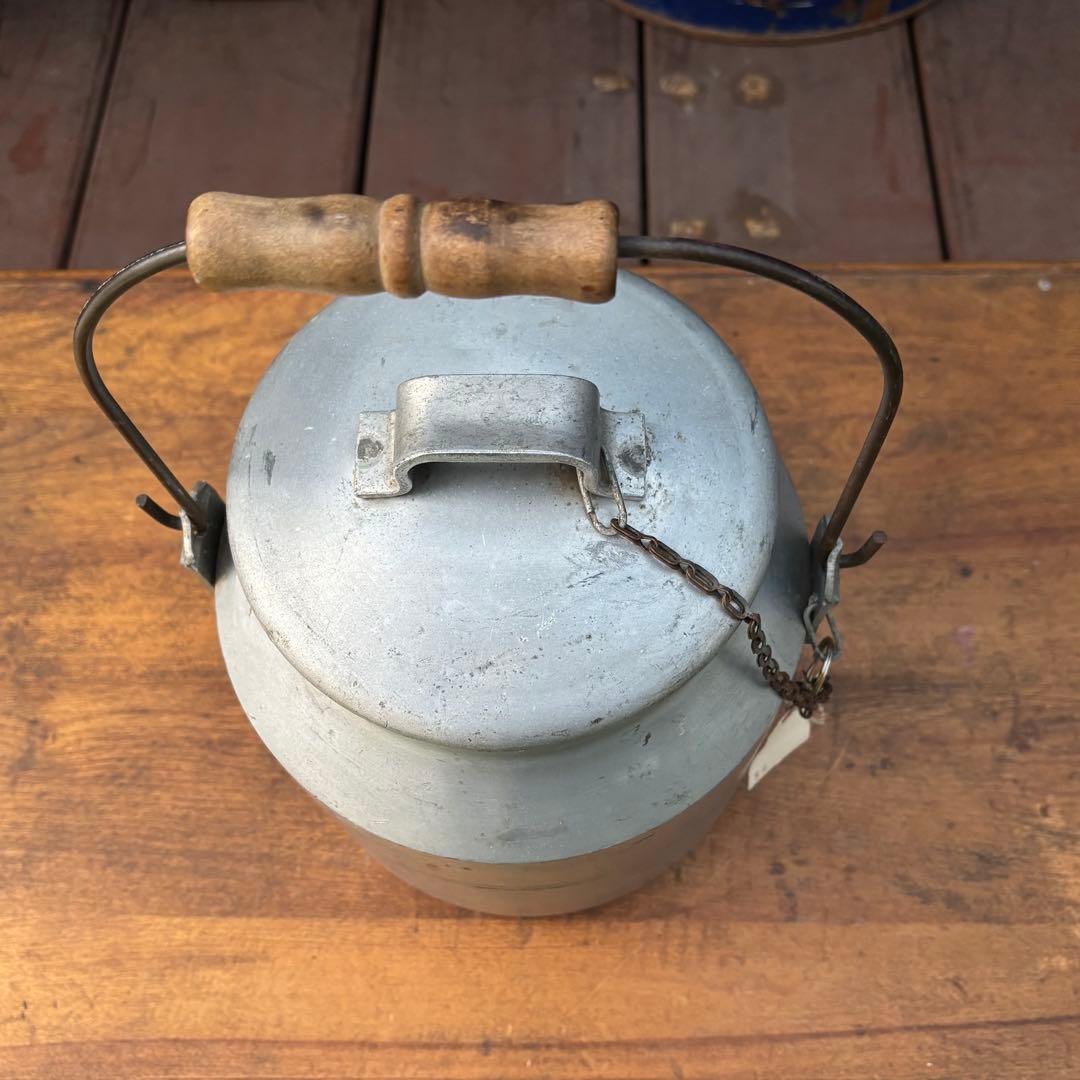 アンティーク雑貨 USA VINTAGE 1940s US NAVY Milk Pot