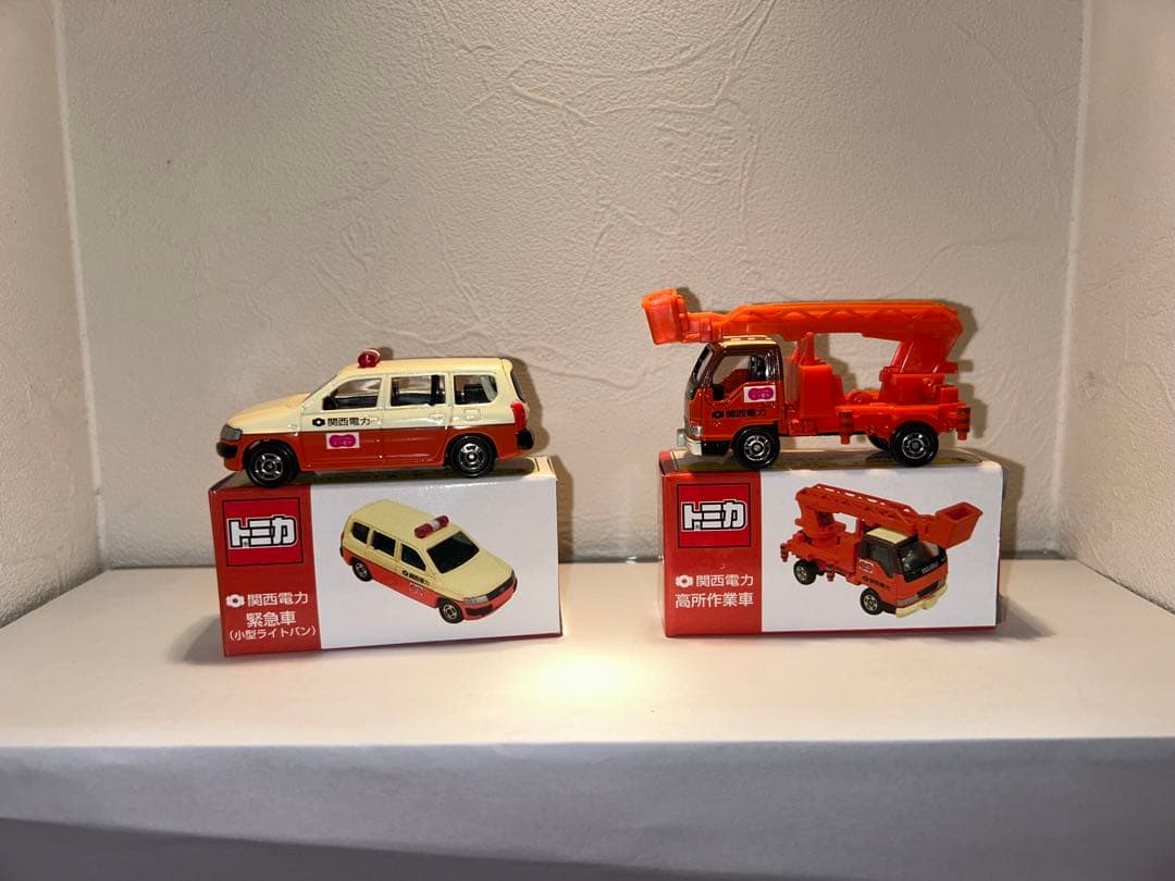 未開封品　トミカ　関西電力　緊急車　高所作業車まとめ売り　9台‼️