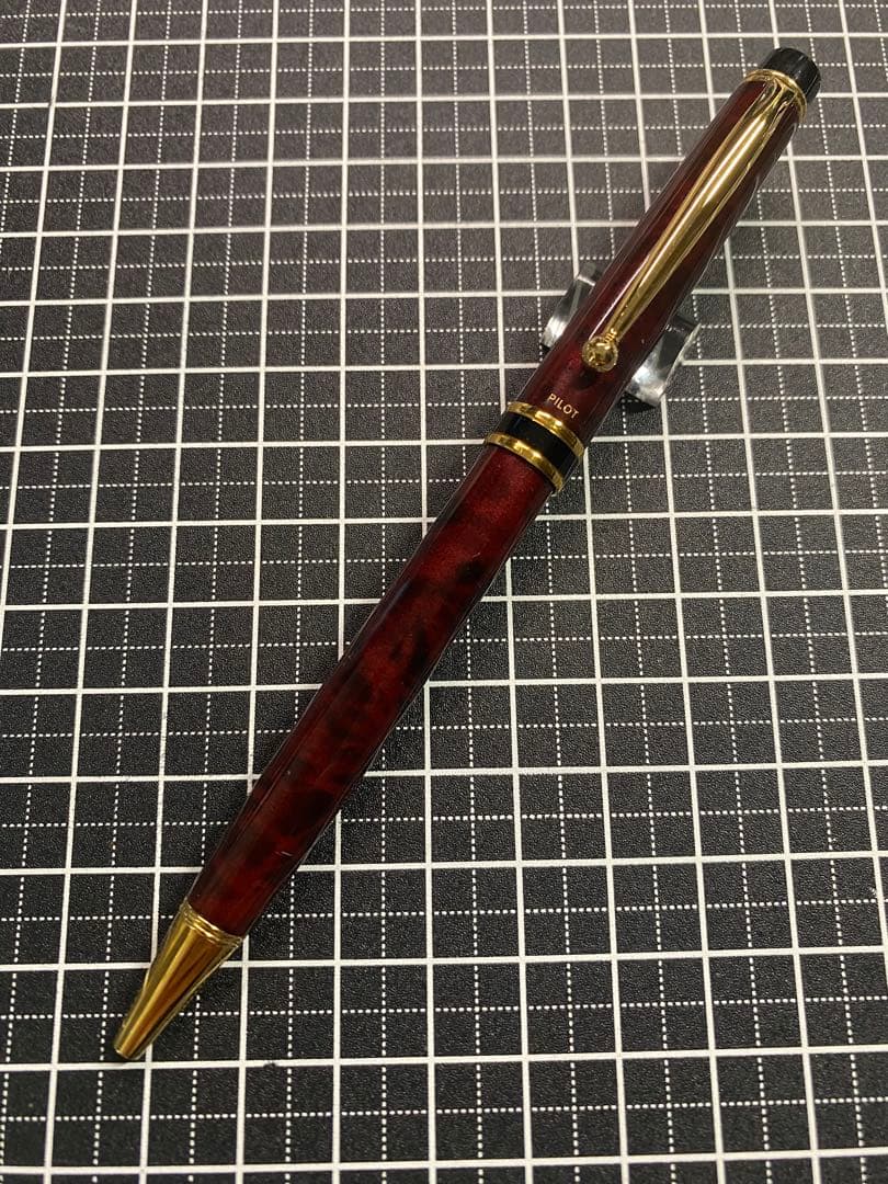 PILOT GRANCE Black&Red Marble ボールペン