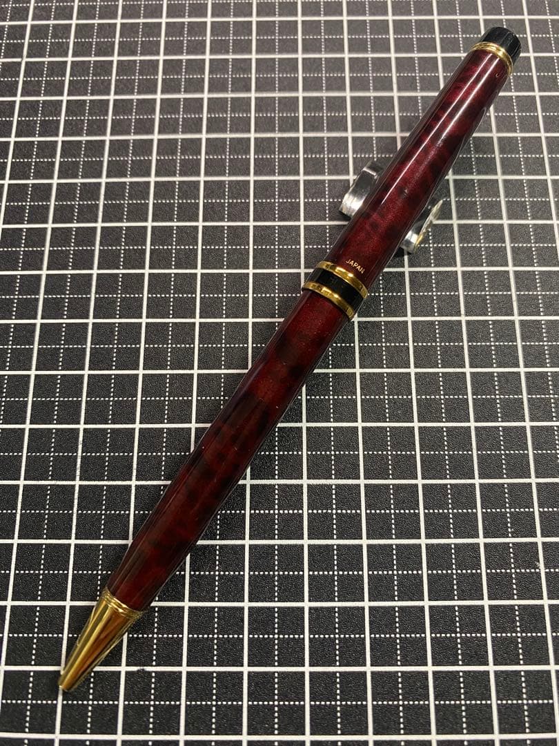 PILOT GRANCE Black&Red Marble ボールペン