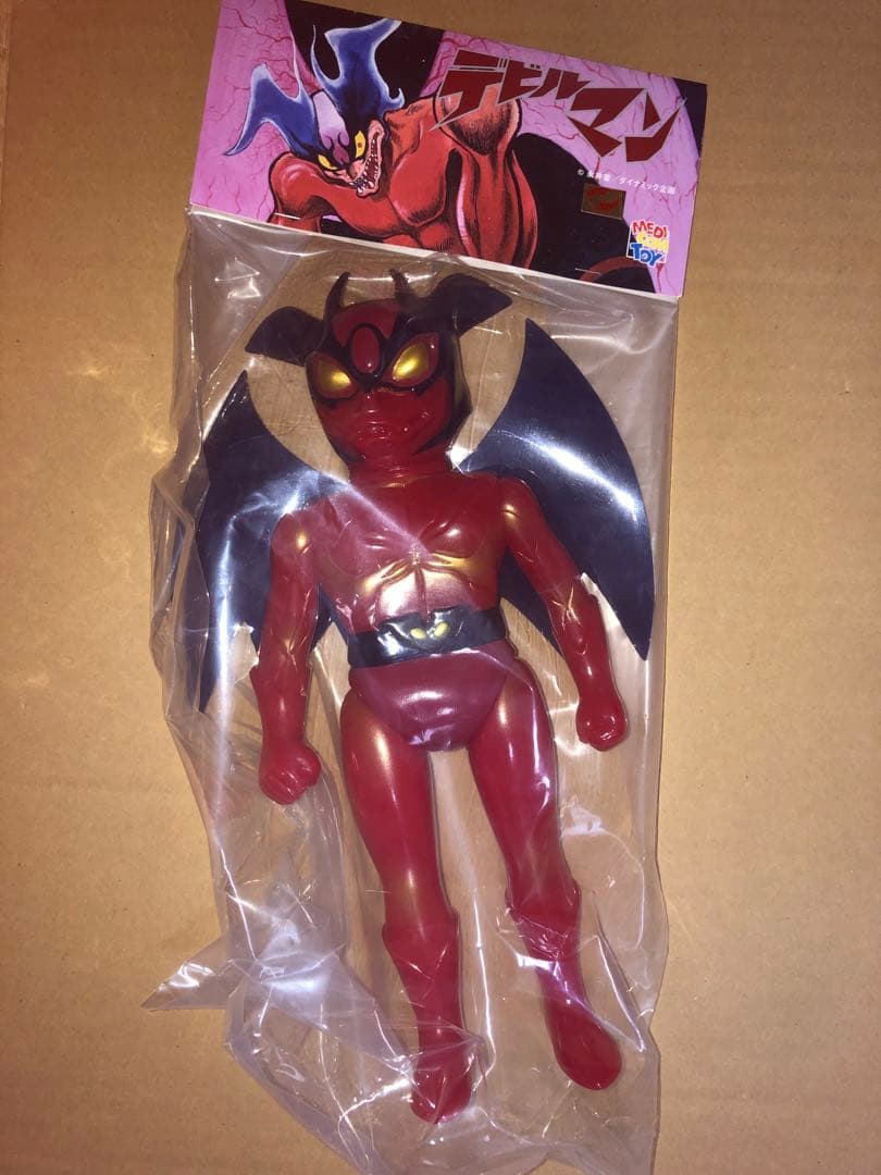 デビルマン レッドスキンver メディコムトイ ソフビ 未開封品