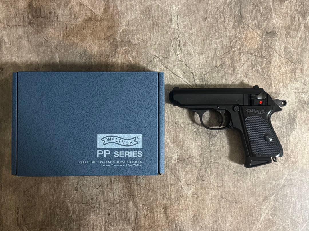 マルゼン　Walther PPK ガスガン 取扱説明書付き