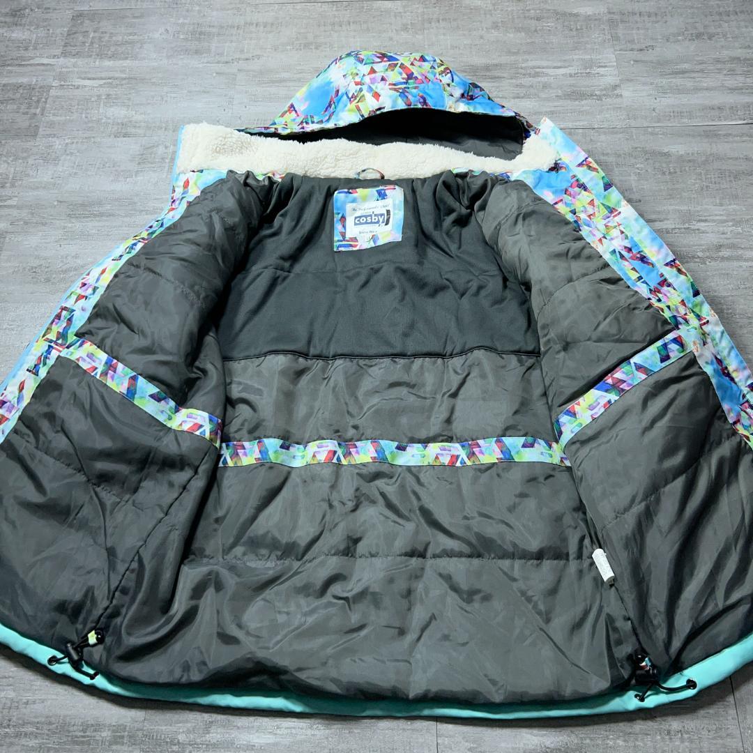 美品★ 近年モデル COSBY コスビー スキーウェア 上下 レディースXL ②