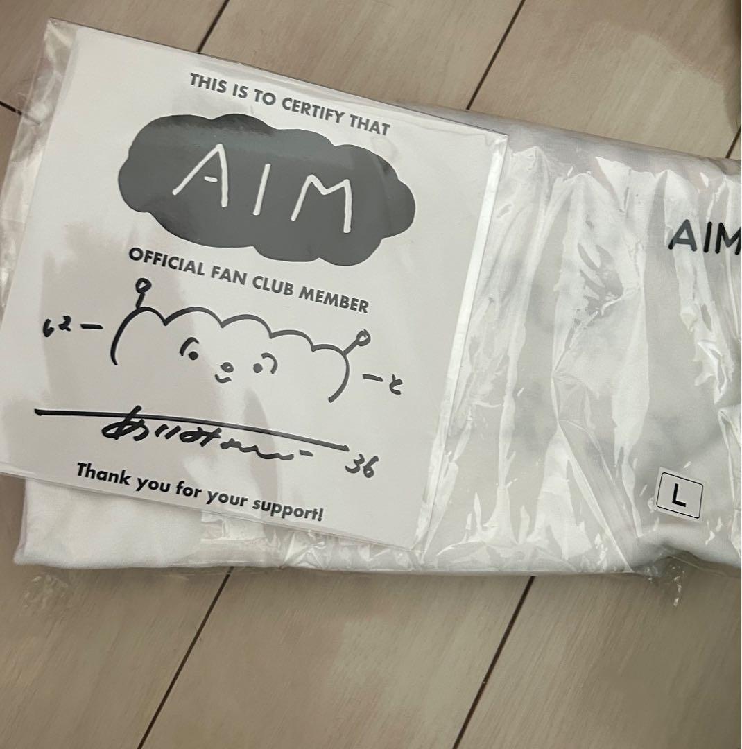 あいみょんの直筆 サイン 入りミニ色紙 Tシャツ