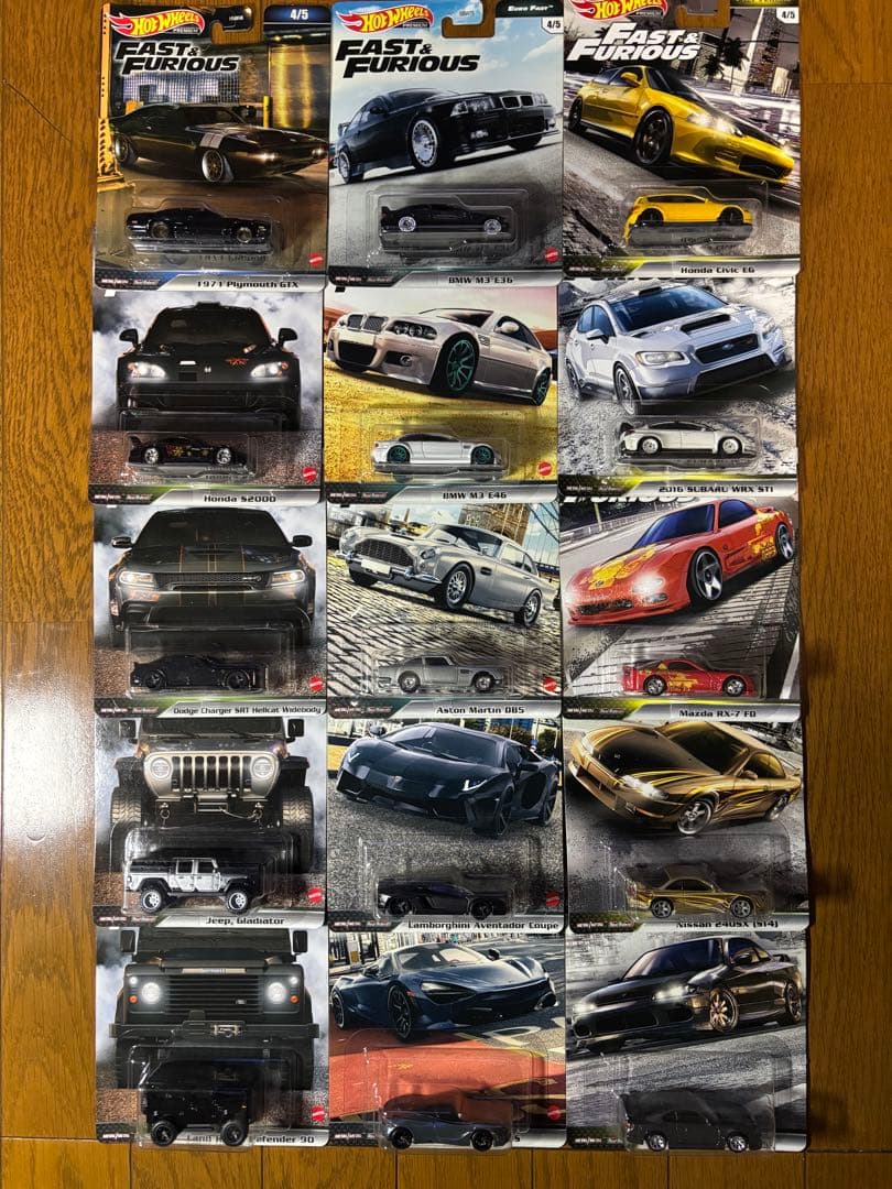 ホットウィール FAST&FURIOUS ワイスピ 50台セット