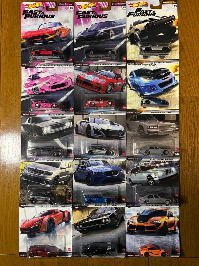 ホットウィール FAST&FURIOUS ワイスピ 50台セット