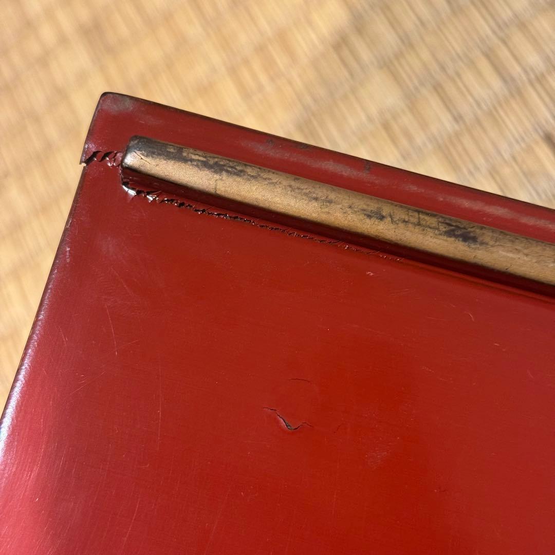 輪島塗 菊花総沈金彫 五段重箱 木製漆器