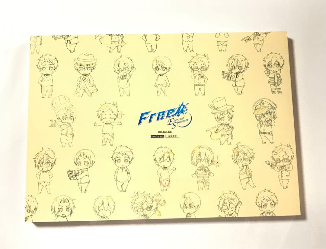 Free!ES デスクトップアクセサリーイラスト冊子本 七瀬遙 松岡凛 鴫野貴澄