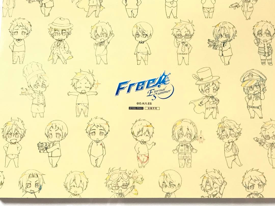 Free!ES デスクトップアクセサリーイラスト冊子本 七瀬遙 松岡凛 鴫野貴澄