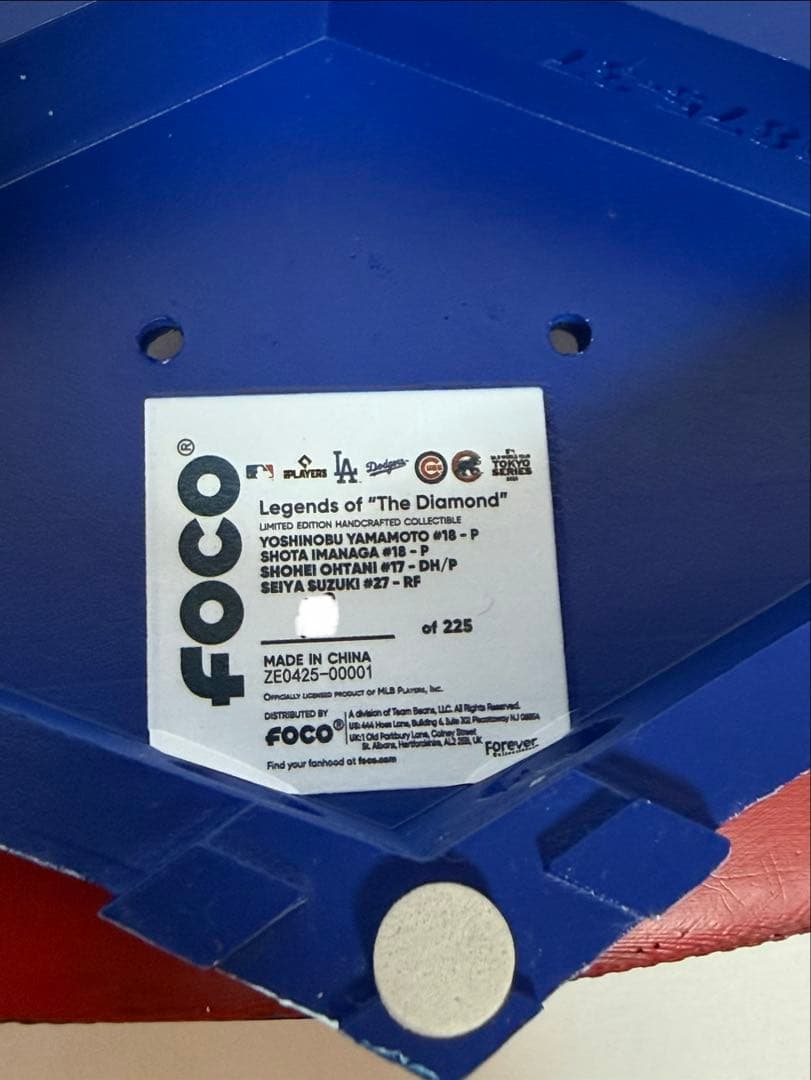 225個限定　東京シリーズ　ボブルヘッド　大谷翔平　鈴木　今永　山本由伸　ドーム