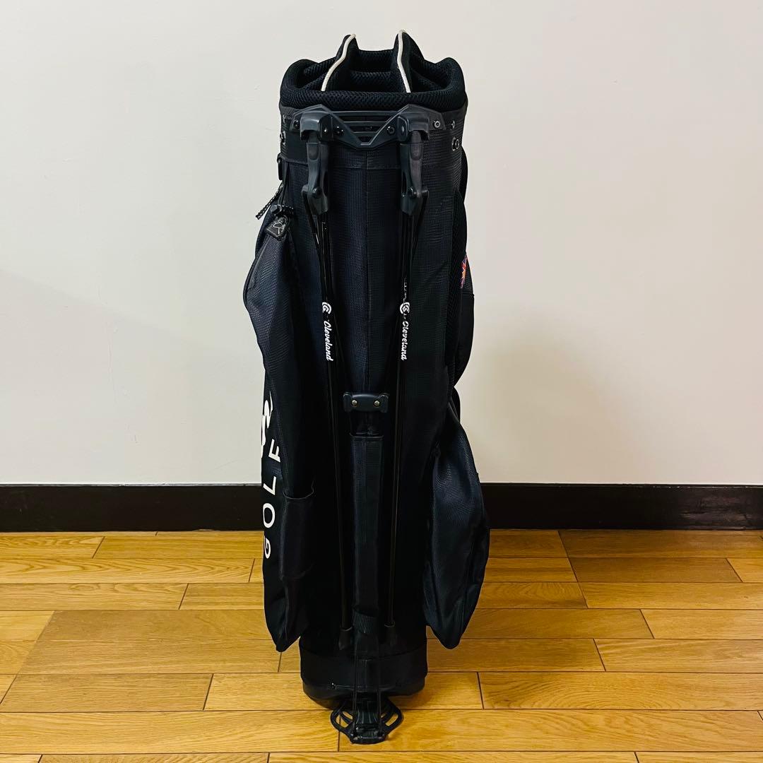 【希少品】Cleveland Golf キャディバッグ スタンド式 送料込み