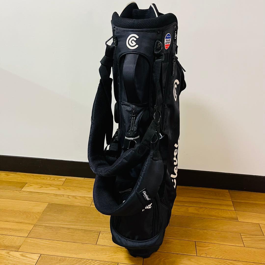 【希少品】Cleveland Golf キャディバッグ スタンド式 送料込み