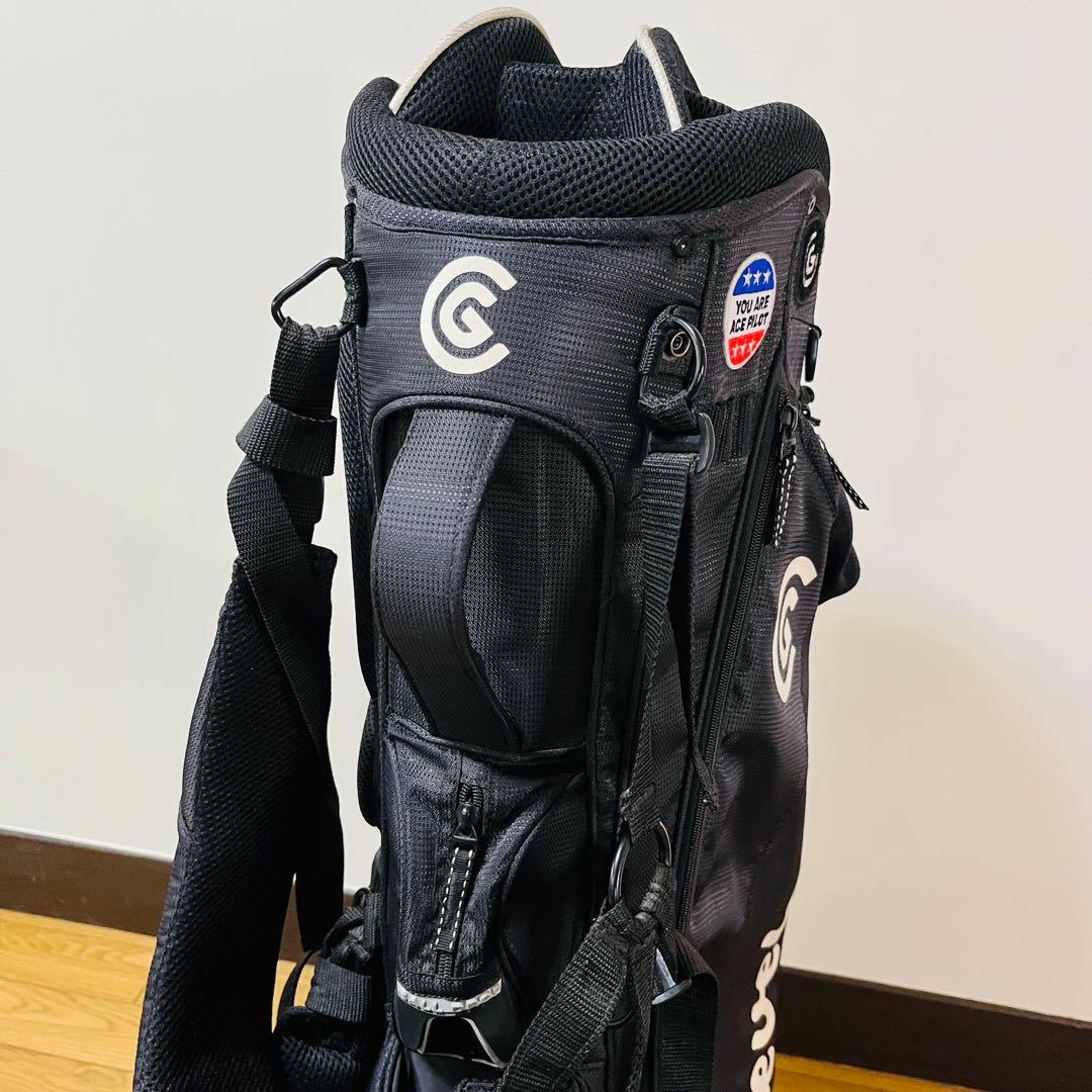 【希少品】Cleveland Golf キャディバッグ スタンド式 送料込み
