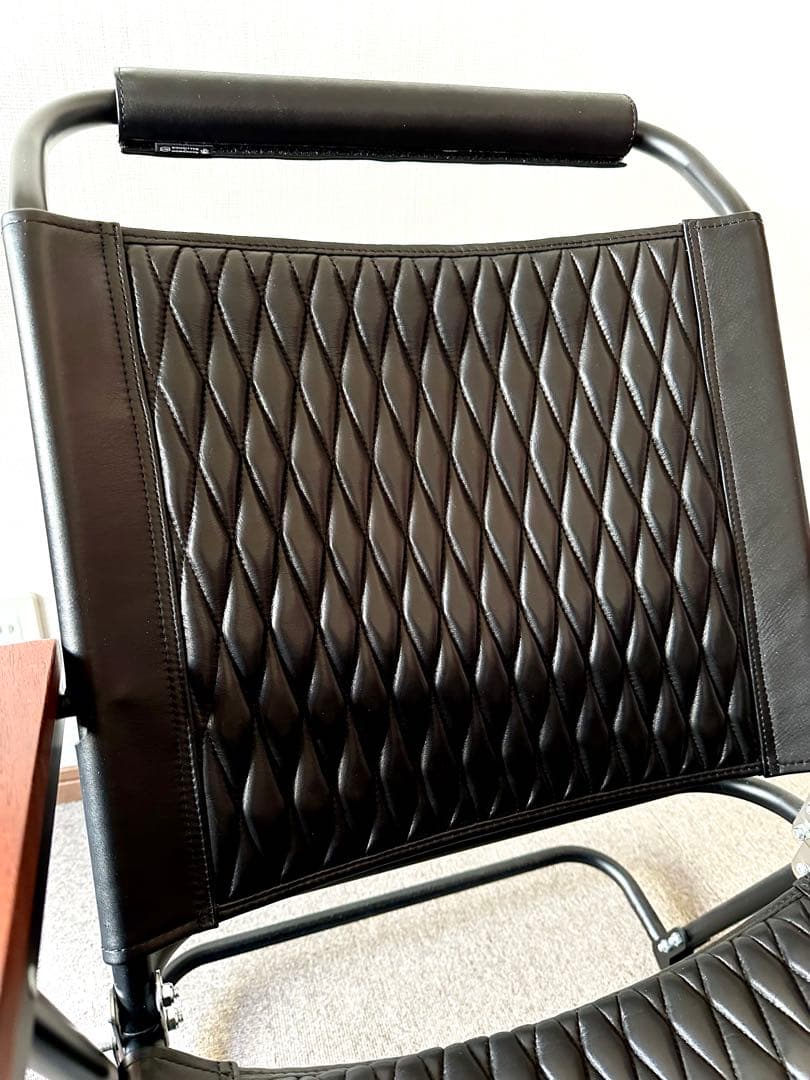 BACKDROP LEATHERSロッキングチェア ブラックフレーム