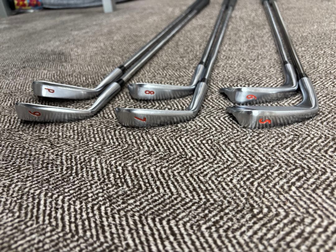 値下げ　三浦技研　MC501 アイアンセット 5-9 P 6本