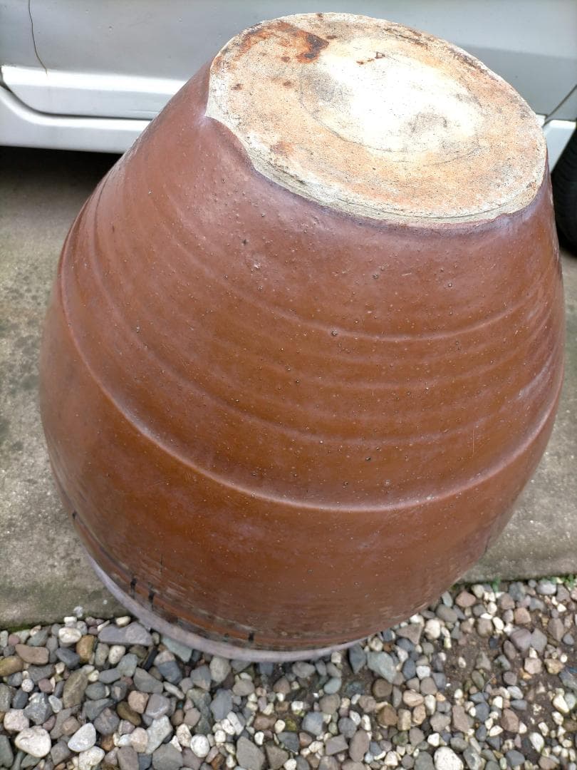 ◆【 大地主・旧家土蔵品 】 ◆ 《 　古 品　壺　 》◆T0201