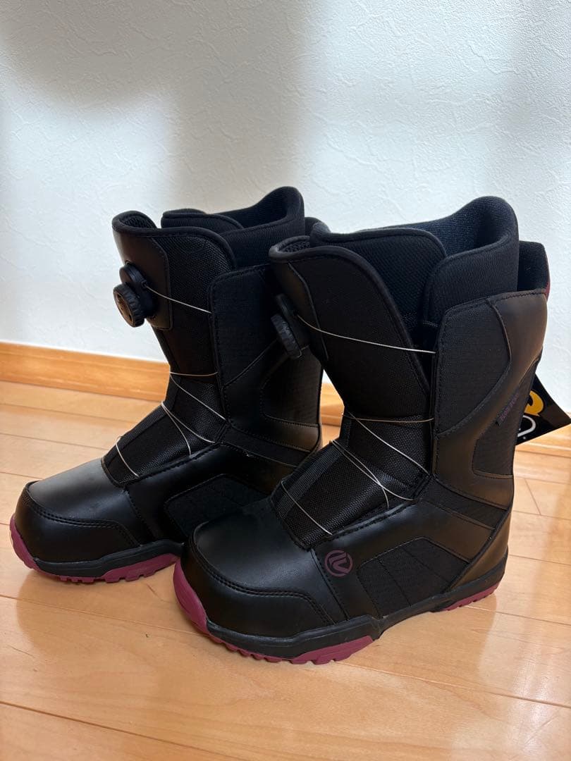 FLOWスノーボードブーツ 24cm ブラック/パープル