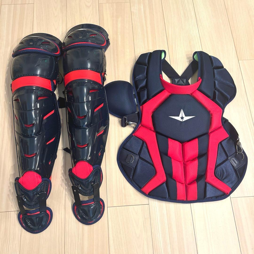 オールスター 硬式捕手用プロテクター＆レガース