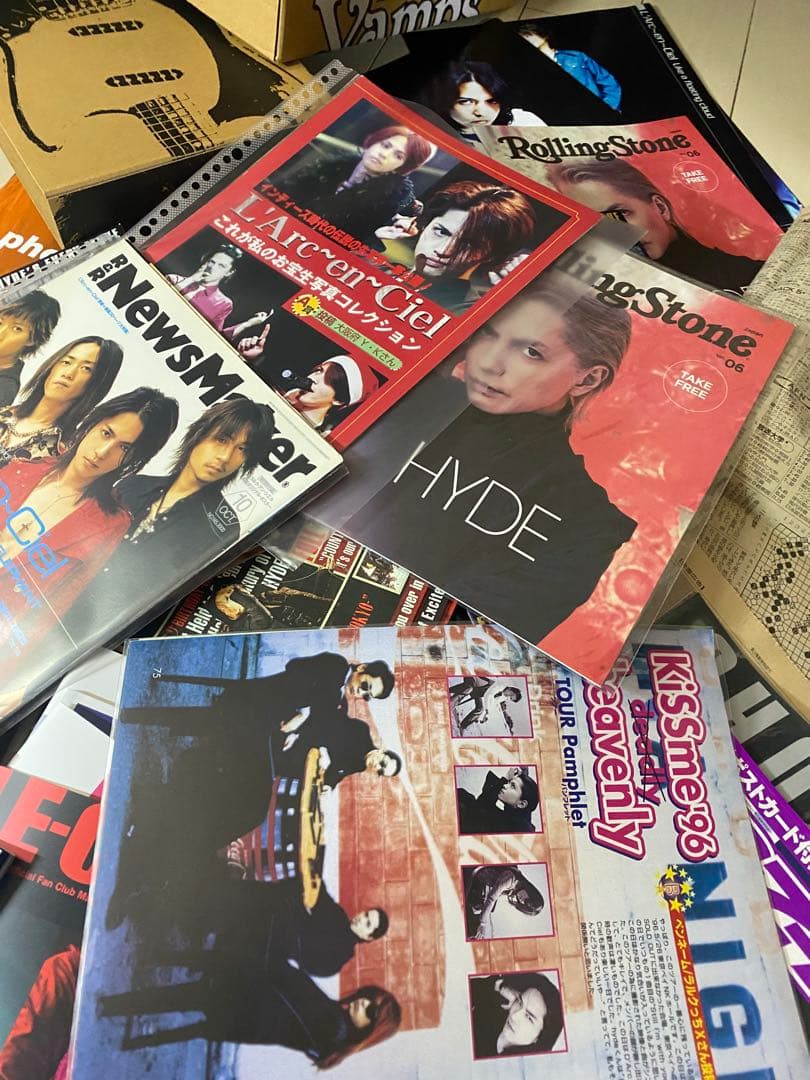 【初期レア】 L'Arc~en~Ciel VAMPS HYDE会報誌など 大量