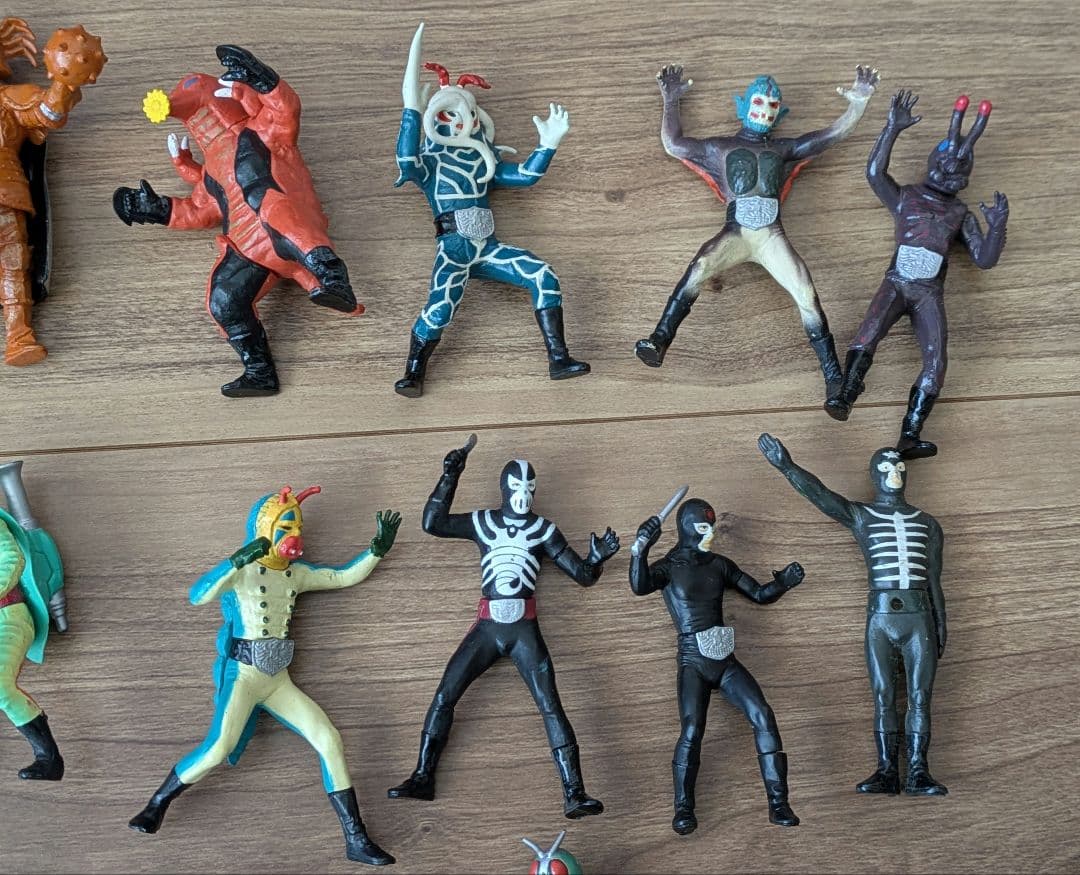 昭和仮面ライダー　ガチャガチャ　ガシャポン　27体他セット