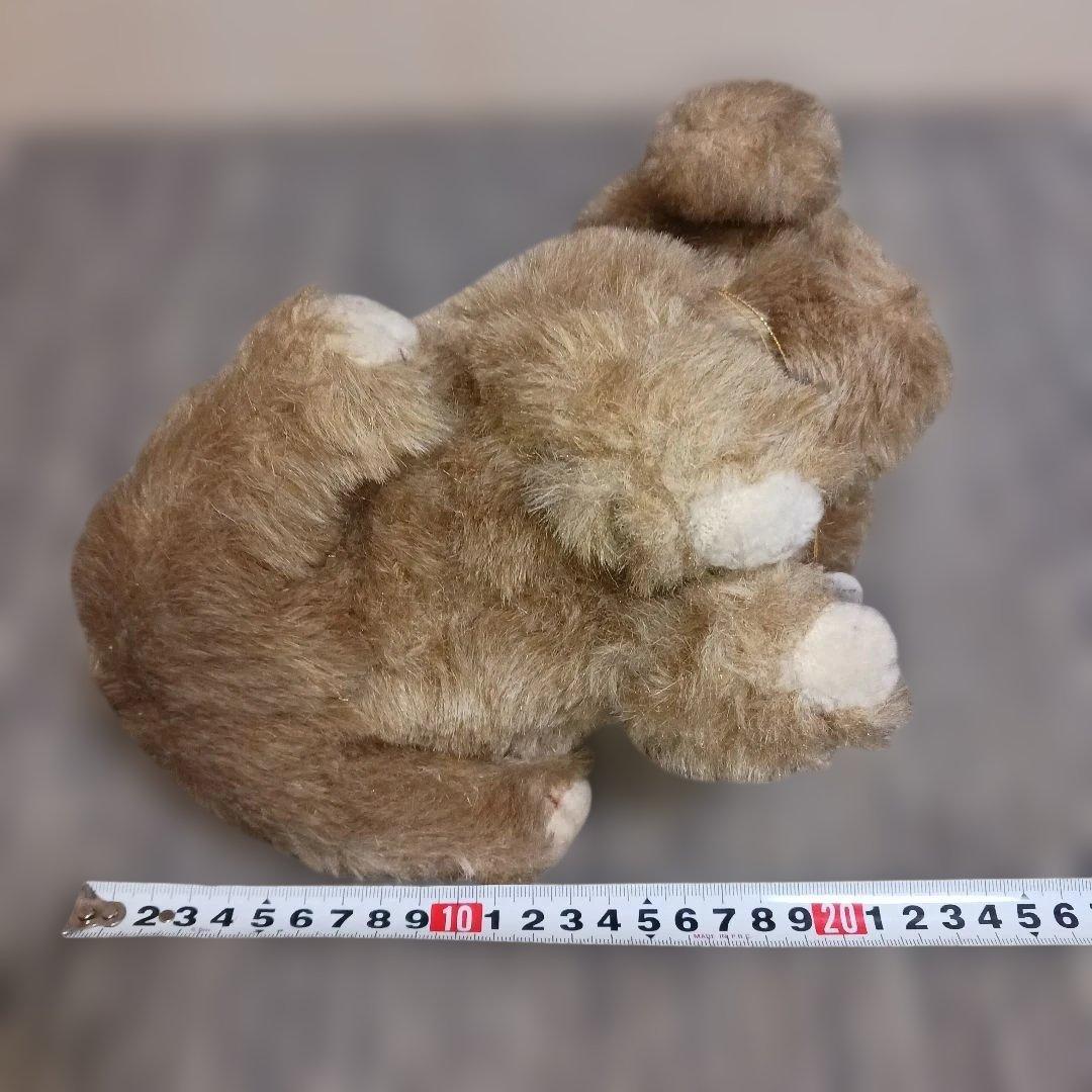 レトロ　ファースト社　仔犬の花ちゃん　ぬいぐるみ　犬　イヌ