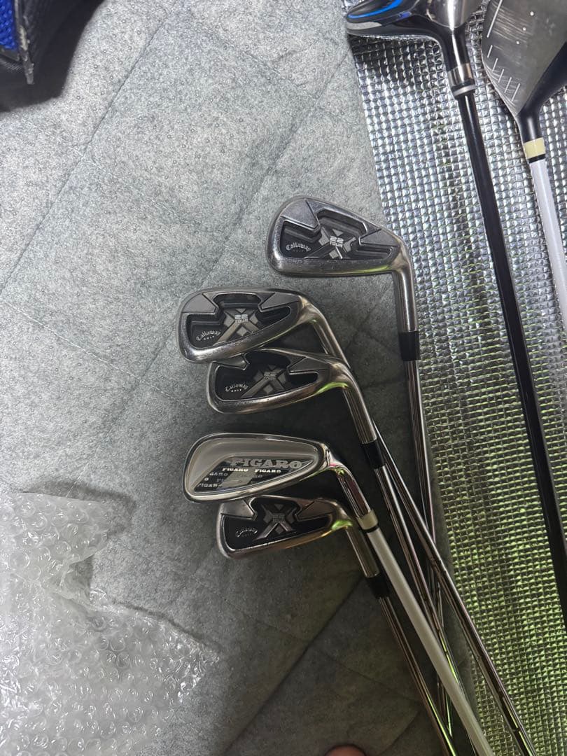 Callaway キャディバッグ グリーン Xシリーズアイアンセット