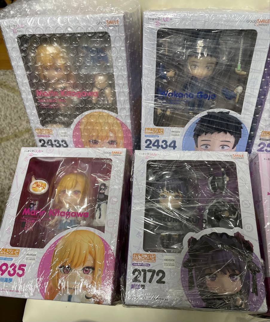 着せ恋　喜多川海夢　ねんどろいど6種・アクリルスタンド・特典色紙額装　まとめ売り