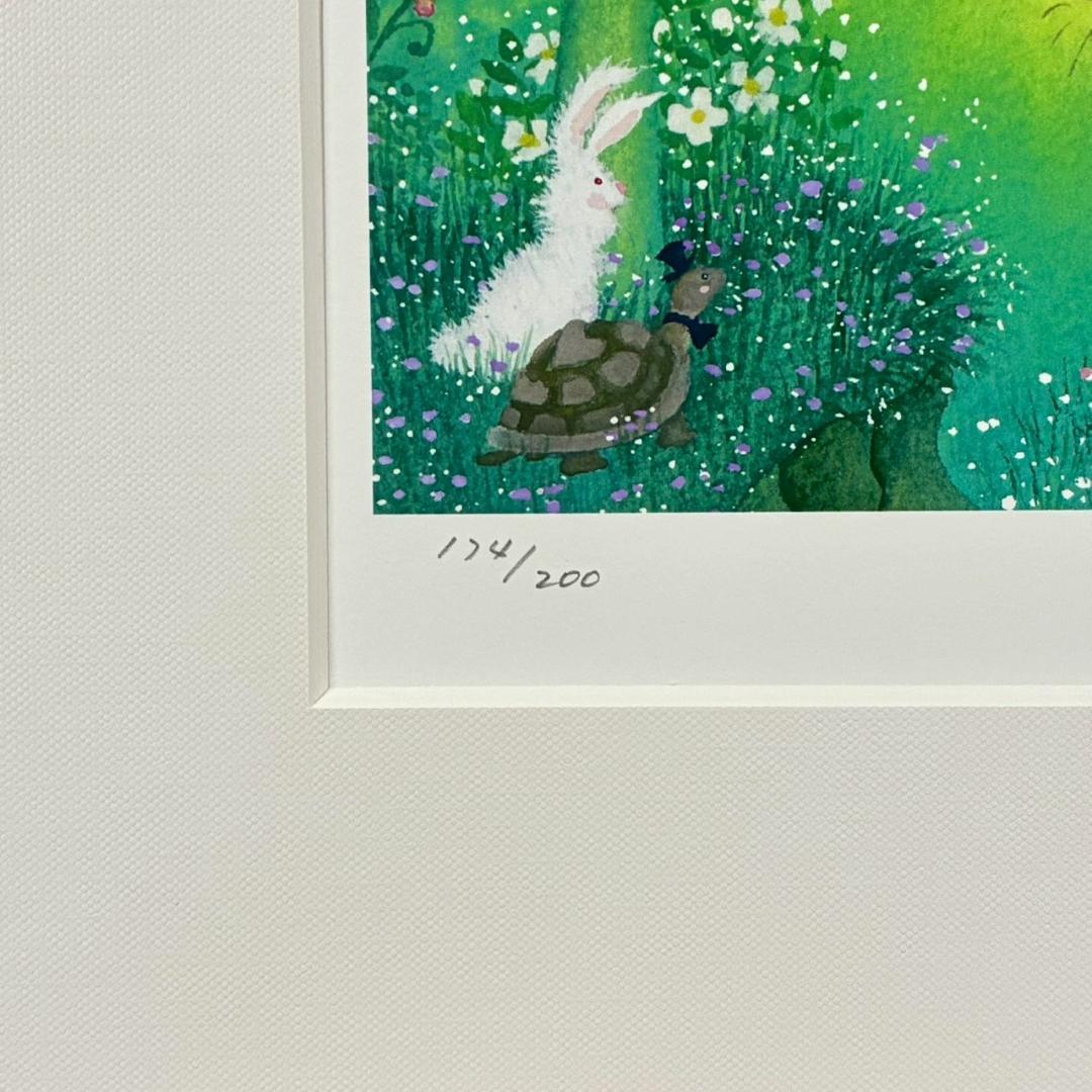 美品 横山真弥「オズの魔法使い 希望の道」アーカイバルプリント サイン・保証書有