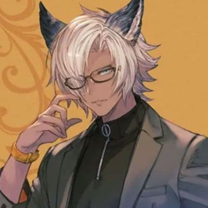 【霜雪猫様用】グラブル ユーステス　コラボ メガネ 執事眼鏡eyemirror