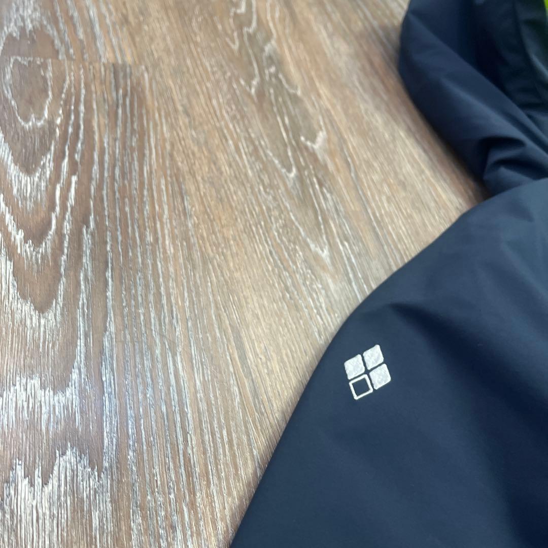 パウダーステップパーカ　150 ブルー　モンベル男の子　女の子