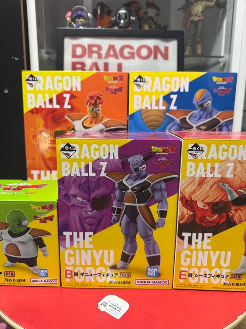破損あり　一番くじ ドラゴンボール ギニュー特戦隊 5体セット