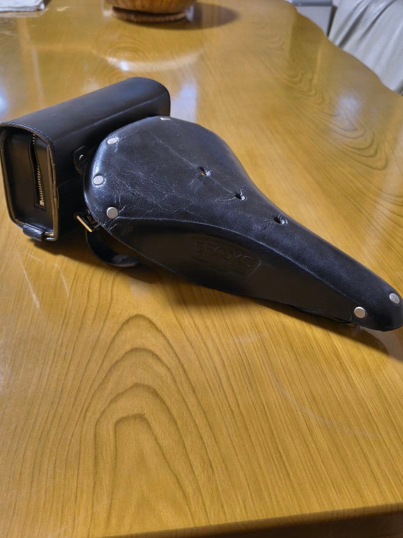 おまけ付き BROOKS ブルックス レザーサドル B17 皮サドル