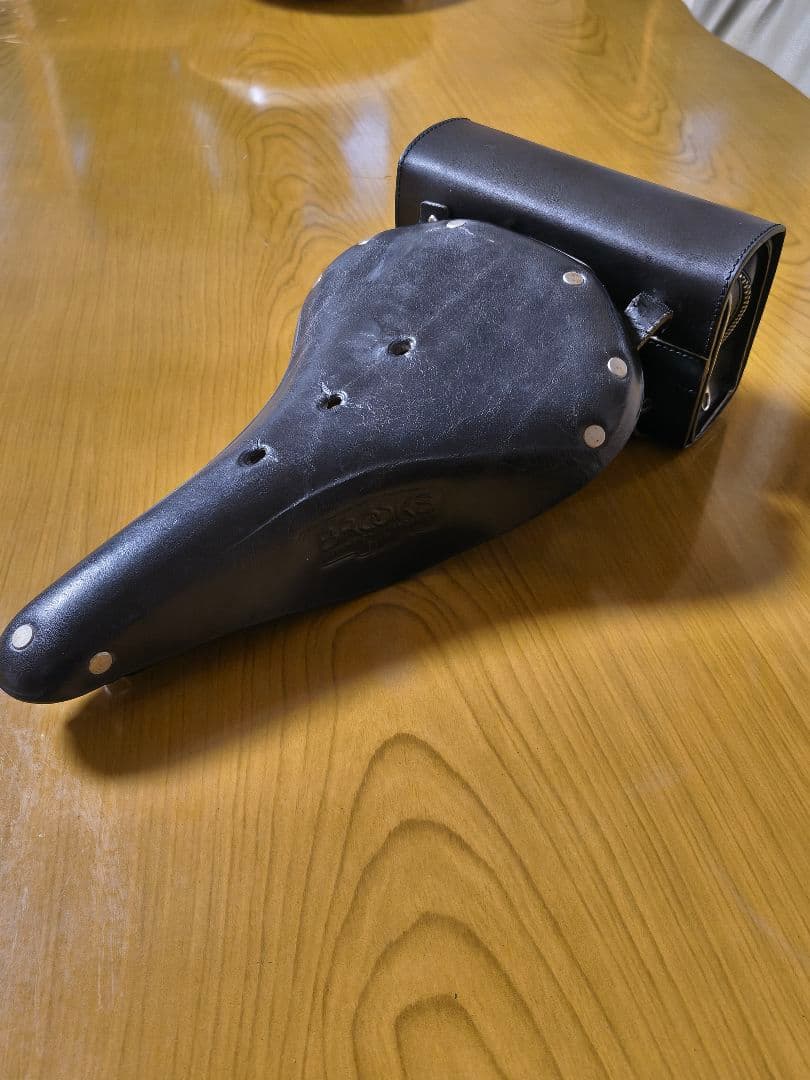 おまけ付き BROOKS ブルックス レザーサドル B17 皮サドル