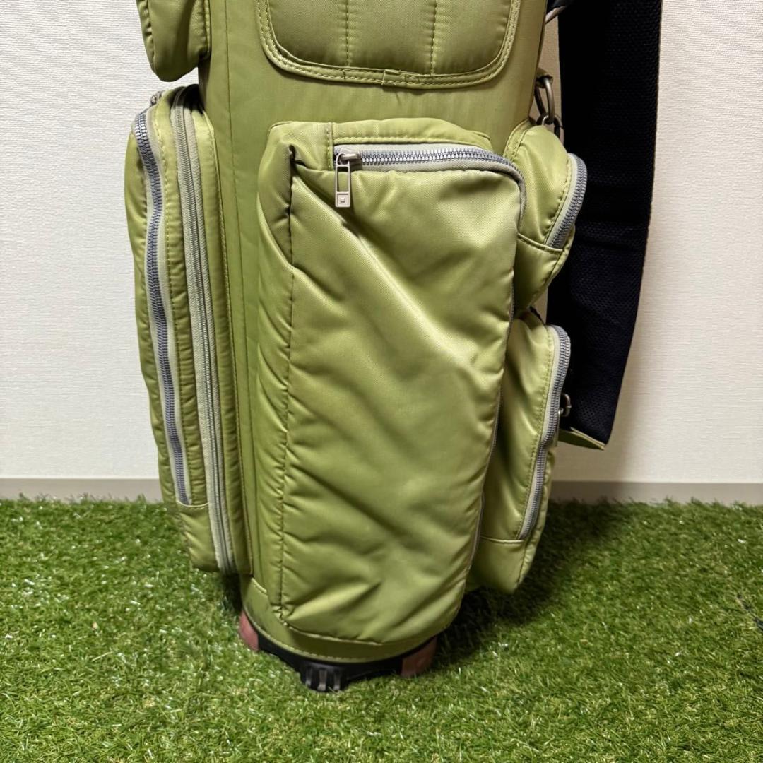 ONOFF オノフ キャディバッグ ゴルフバッグ ナイロン グリーン