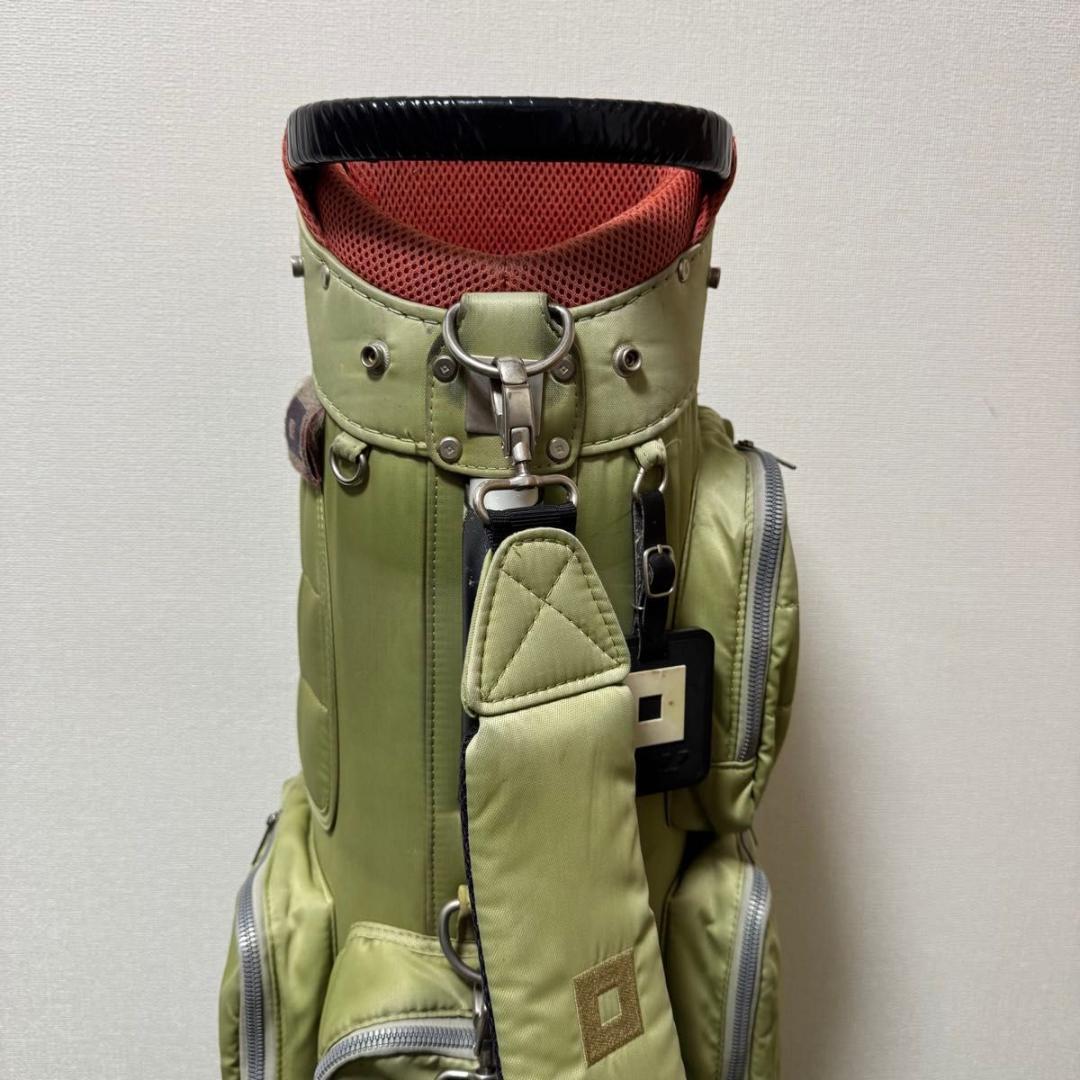 ONOFF オノフ キャディバッグ ゴルフバッグ ナイロン グリーン