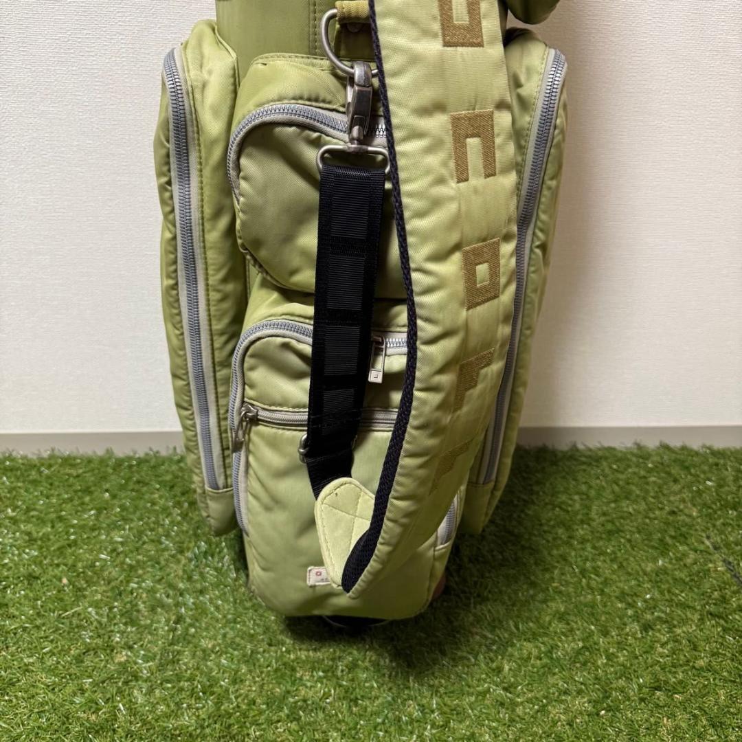 ONOFF オノフ キャディバッグ ゴルフバッグ ナイロン グリーン