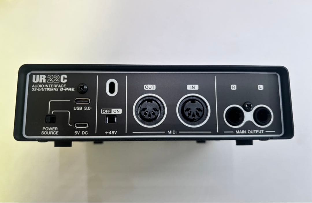 【本体のみ】Steinberg UR22C USBオーディオインターフェイス