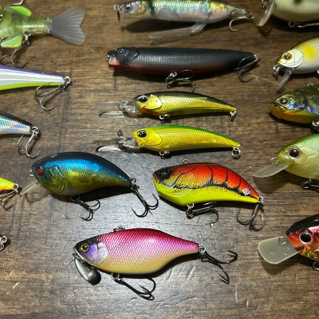 ガウラクラフトなど　バス釣り引退ルアーセット　２8個