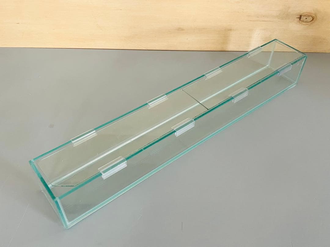 一台限り　特注カウンターガラス水槽600×100×100㎜未使用品