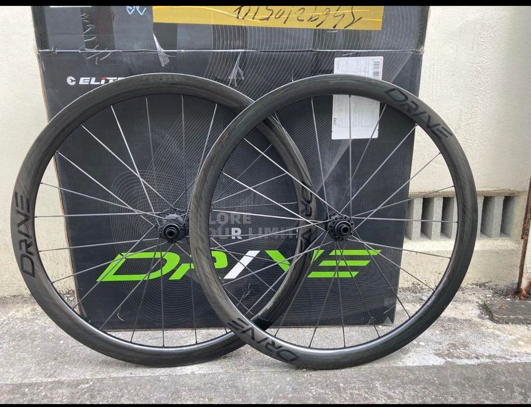 EliteWheels DRIVE 40D ディスク カーボンホイール シマノ