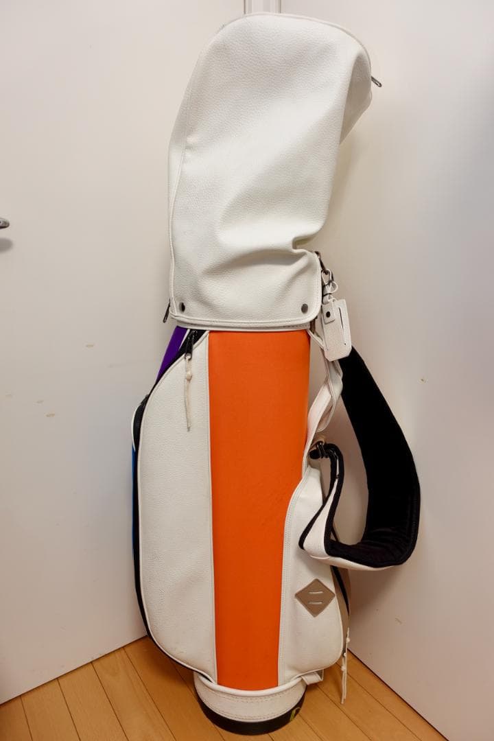 beams golf ビームス限定 キャディバック　クレイジーパターン 送料込