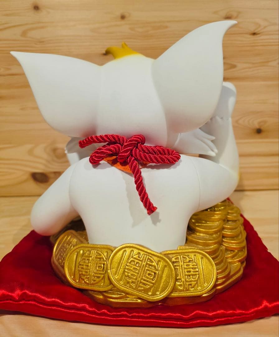 トムとジェリー・バスト　第2弾　招き猫　フィギュア 大型　希少品