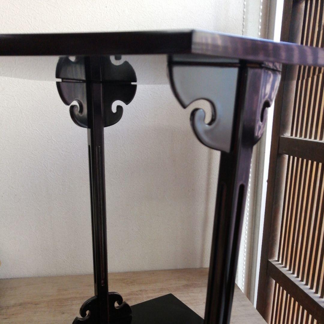 寿棚　茶道具　美品　組み立て式　木製　漆器　漆　紙箱