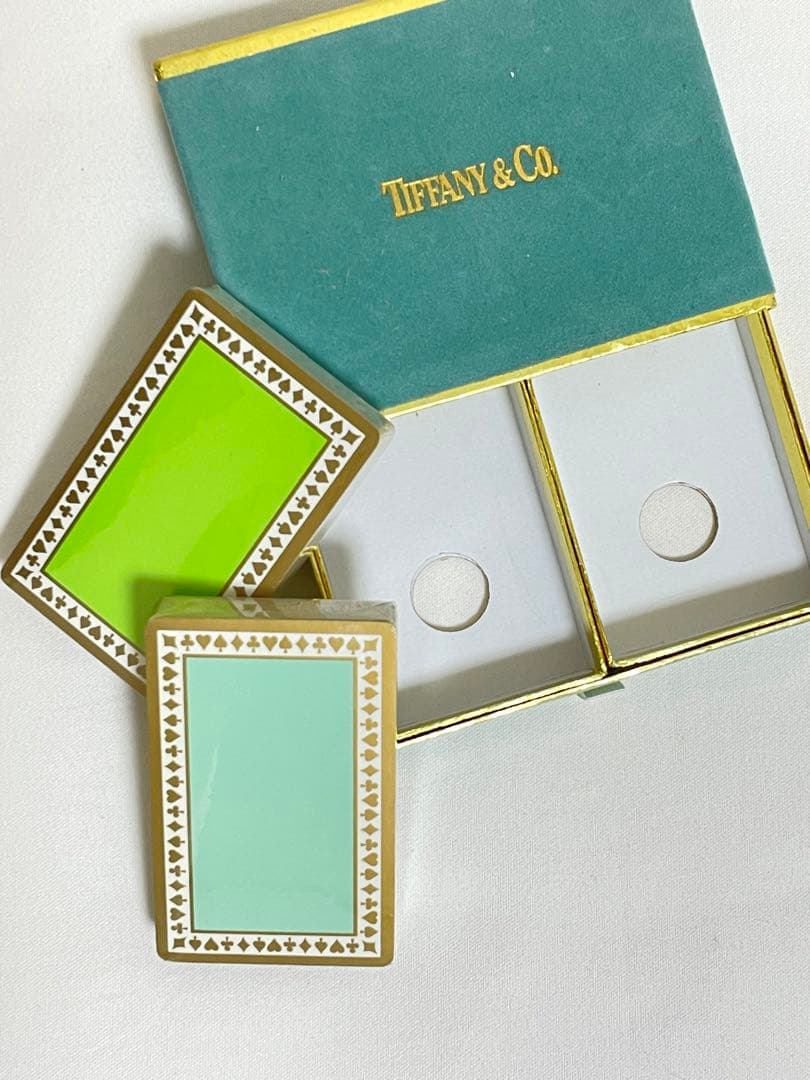 Tiffany & Co.（ティファニー）　トランプ　収納ケース付き　外箱あり