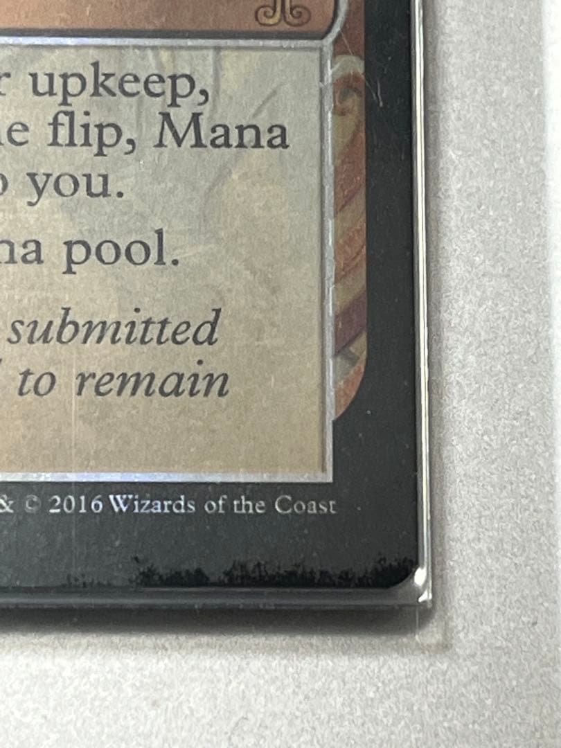 MTG　魔力の墓所 Mana Crypt　MPS　FOIL　英語版