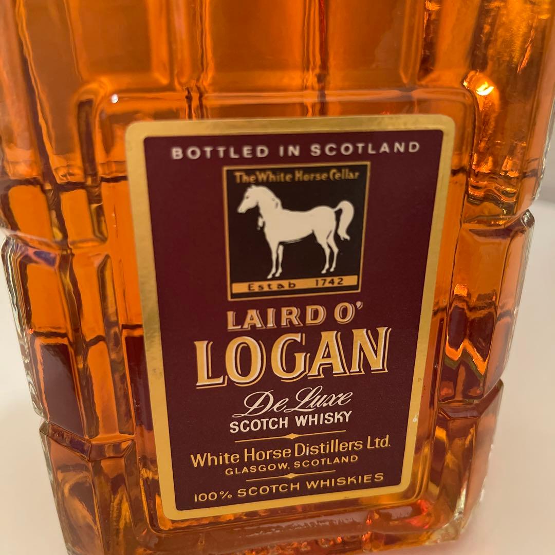 ホワイトホースの高級品　LOGAN ローガン700ml 1970年代　最後